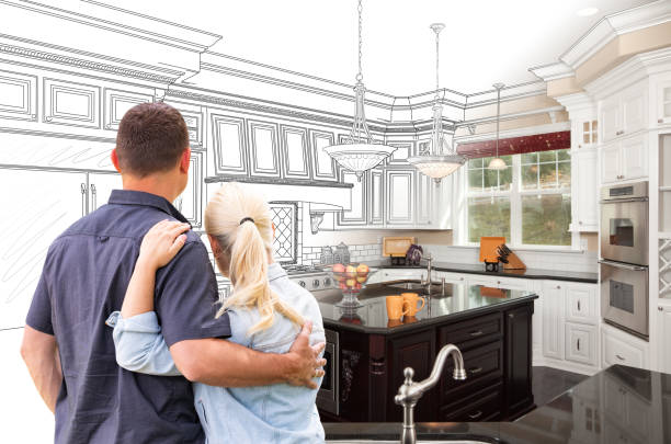 Professional Cabinet Refacing technician working in Point Pleasant, PA